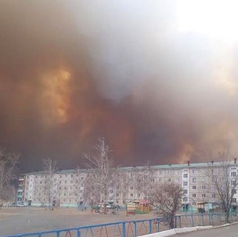 У Росії на Забайкаллі спалахнули природні пожежі