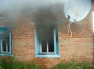 У Нових Санжарах горів приватний будинок