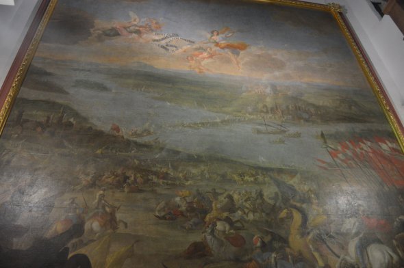 Картину намалював Мартіно Альтамонте для польського короля Яна Собеського