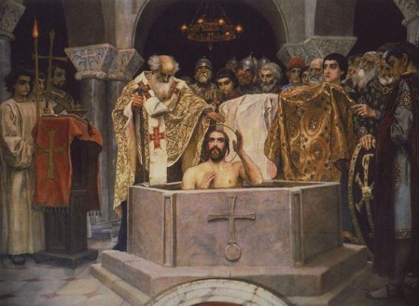 Хрещення Володимира у Корсуні