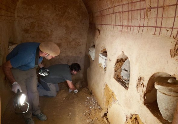 Римську поховальну камеру виявили випадково, у ході ремонтних робіт
