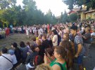 U Poltavi 12 xoriv zaspivaly pisnyu na slova Ivana Kotlyarevs'koho na čest' joho 250-riččya