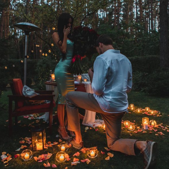 Кривцов освідчився своїй дівчині