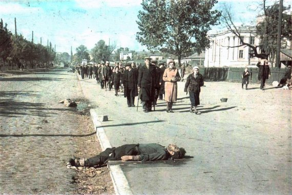 Показали фото Києва та Бабиного Яру в жовтні 1941-го. 