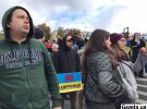 Lyudy protestujut protyv "formulы Štajnmajera"