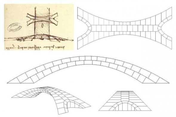 Вчені побудували мініатюрну копію моста Леонардо да Вінчі