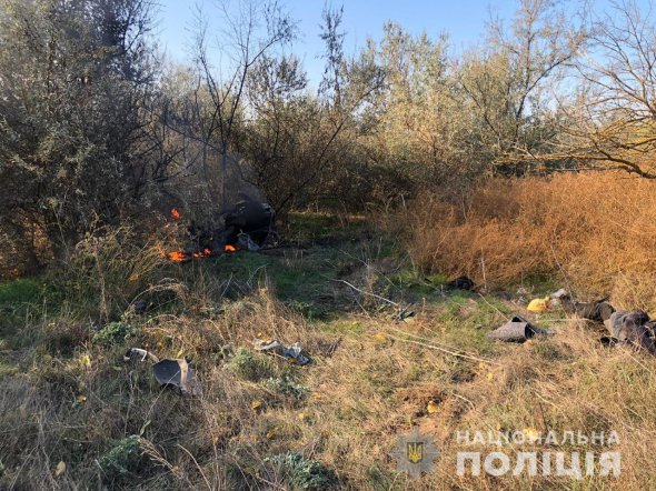 На Одещині 31-річний водій Renault не впорався з керуванням та з’їхав на узбіччя. Там зіткнувся з деревом і автомобыль загорівся