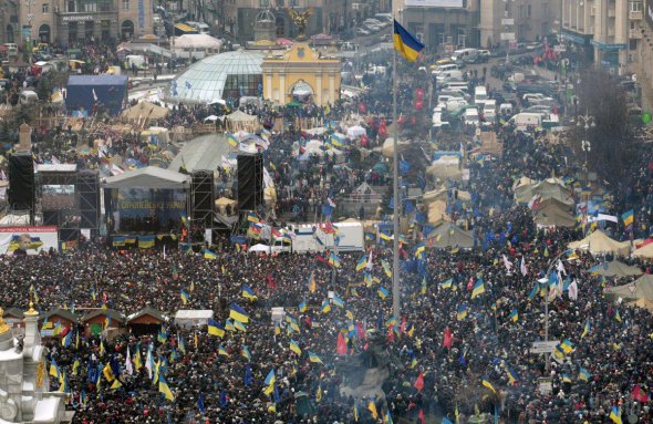 8 декабря 2013-го на Майдане Независимости провели «Марш миллиона»