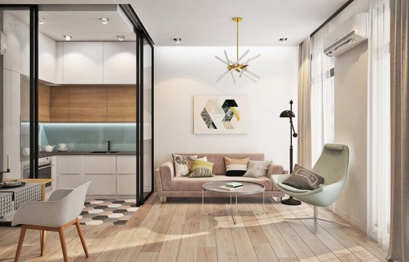 Строительная компания 75c.com.ua осуществляет дизайнерский ремонт квартир в новостройках под ключ