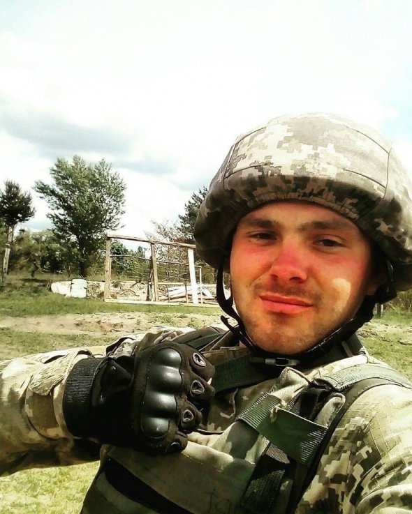 20-летний Евгений Керечанин - воин 54-й бригады