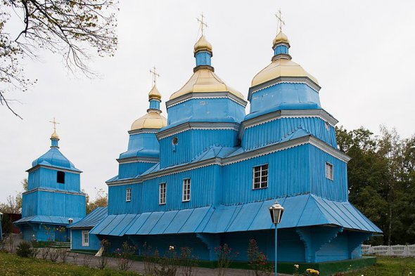 Автентичний вигляд зруйнованої церкви