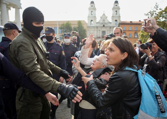 У Мінську розігнали акцію протесту