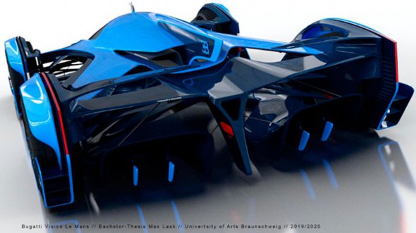 Bugatti представила новый загадочный гиперкар. Фото: mmr.net.ua