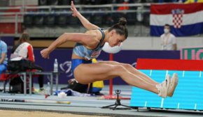 Украинка выиграла чемпионат Европы по прыжкам в длину