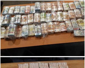 За кордоном затримали українця з великою кількістю готівки