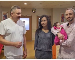 В Киеве спасли маленькую француженку