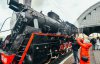 Хогвартс-экспресс: как во Львове людей катал ретро-поезд - фоторепортаж