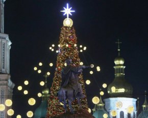 В Киеве посчитали, сколько людей посетили центральную елку