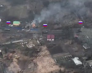 Український танкіст розбив ворожу колону рашистів – відео з поля бою
