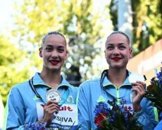 Синхроністки Алексіїви здобули для України шосту медаль чемпіонату світу
