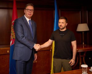 &quot;Хороша розмова&quot;: Зеленський зустрівся із президентом Сербії Вучичем