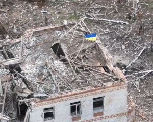 Залужний показав синьо-жовтий прапор над Роботиним – відео