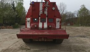 Укроборонпром випробує на калинівських складах спеціальний пожежний танк