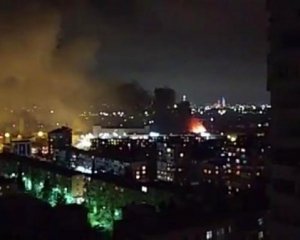 В Баку на заводе произошел взрыв с "фейерверком"