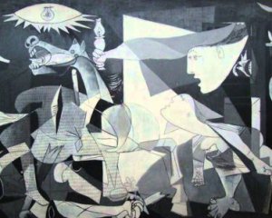 Картина із зруйнованим містом зробила художника відомим