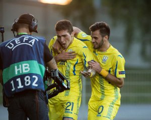   A player from the Ukrainian national team dreams of playing for Georgia. 