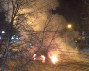   A new video appeared with the explosion of a minibus in Magnitogorsk (18 years old and over) 