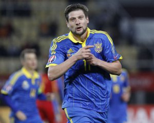   The Ukrainian striker about to move to Spanish 