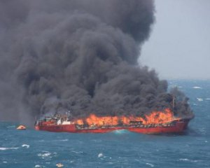   Tanker Fire in Kerch Strait 