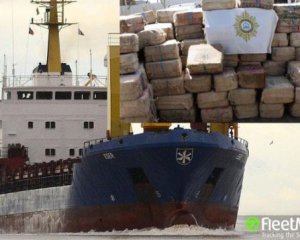   Russian sailors arrested with 9.5 tons of cocaine 