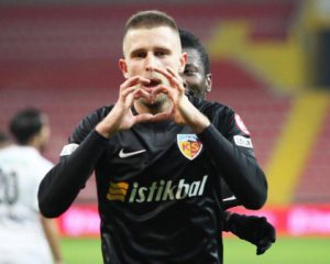   Artem Kravets scored his first goal in the Turkish league 