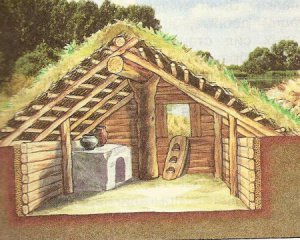 Как строили дома в древней руси