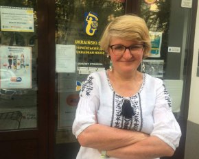 Украинка участвует в польских выборах