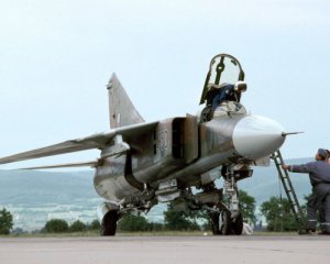 Унікальний винищувач МіГ-23 піднявся в небо