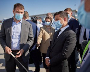 Зеленскому показали новый аэропорт в Одессе