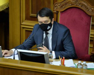 Разумков повернувся в Раду і побачив "безалаберність"
